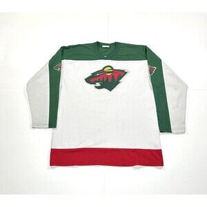 VTG Minnesota Wild Marian Gaborik NHL Off the Bench Hockey Jersey Youth Size XL